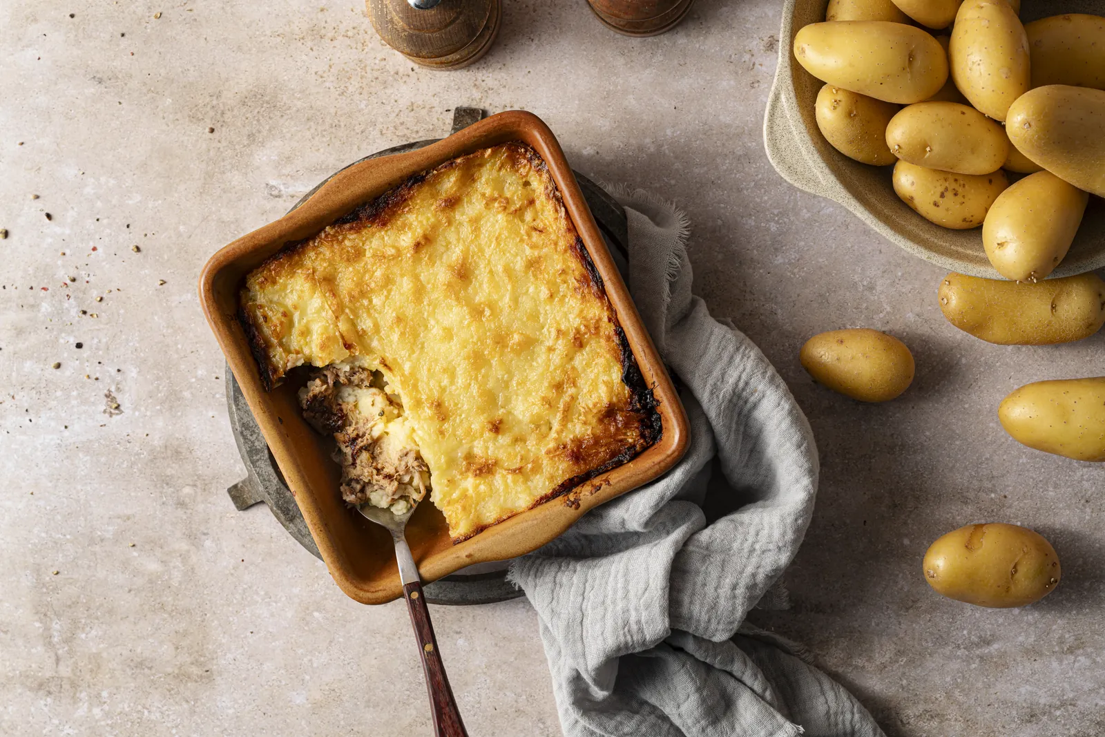 Parmentier de canard