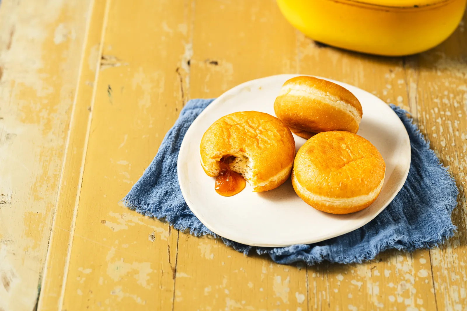 Beignets à l'abricot