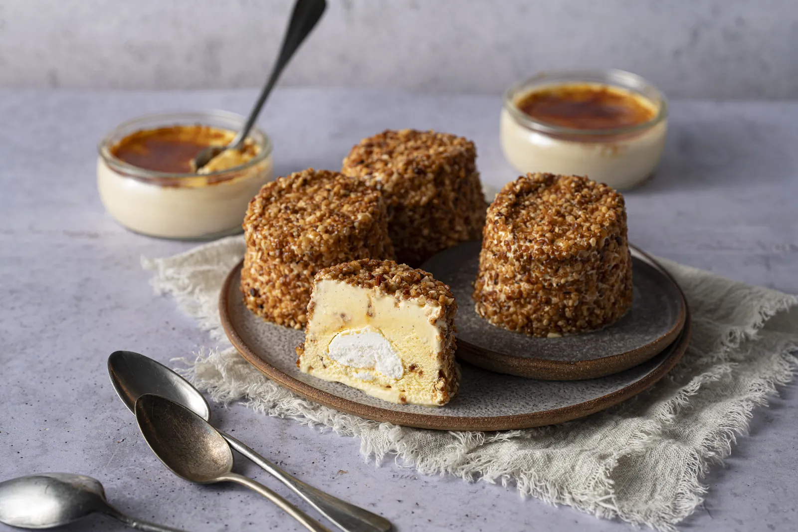 Rocher crème brûlée