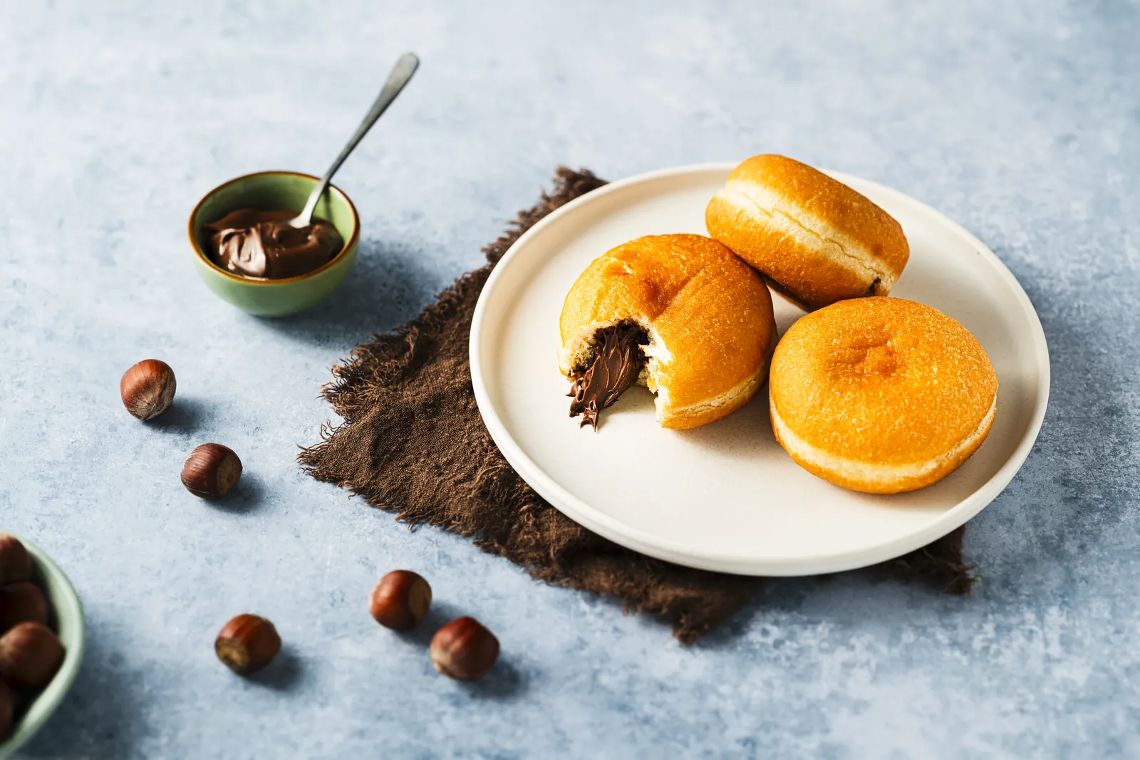 Beignets choco-noisettes