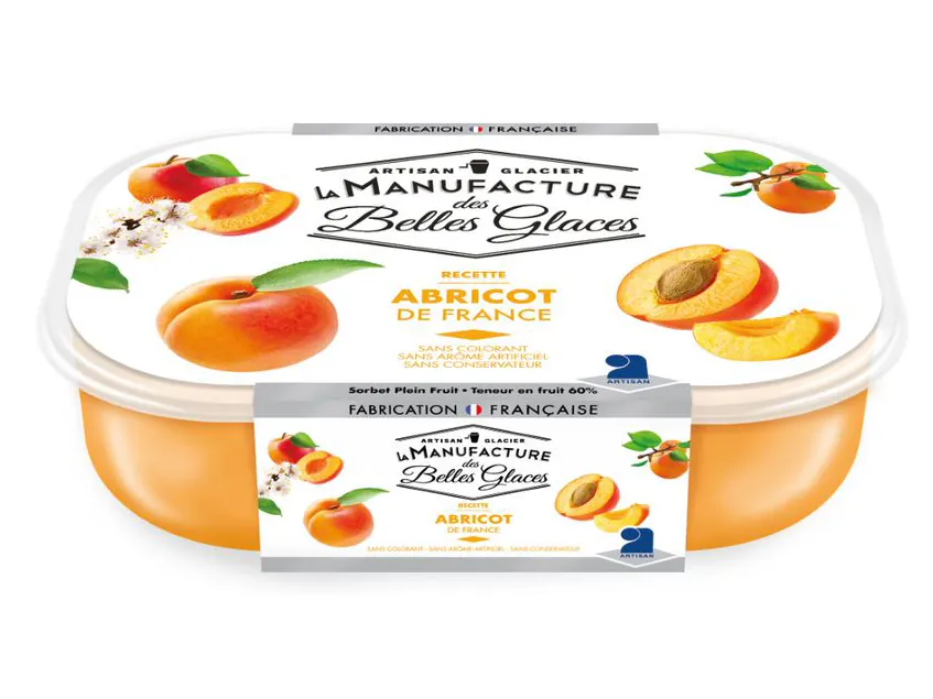 Sorbet abricot de France
