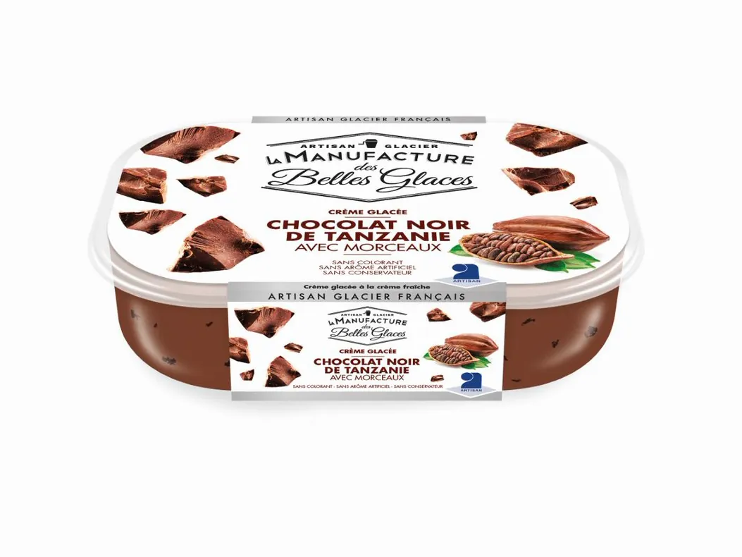 Crème glacée Chocolat noir de Tanzanie