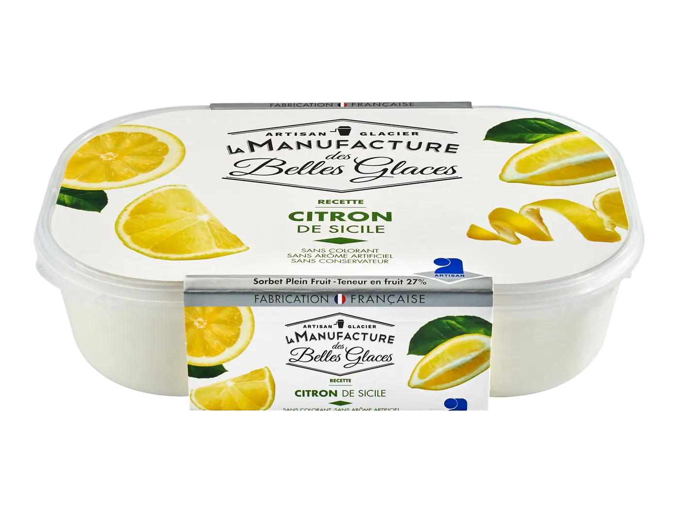 Sorbet citron de Sicile