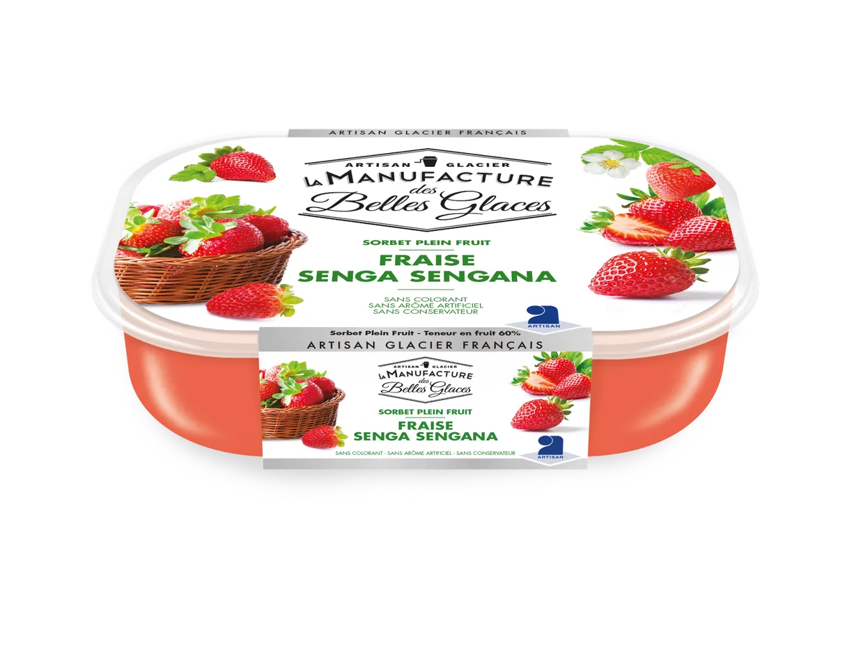 Sorbet fraise SENGANA