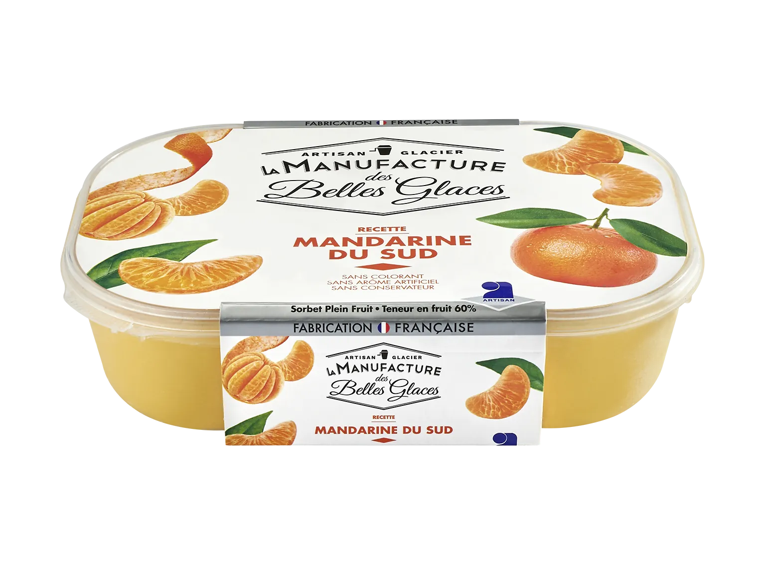 Sorbet mandarine du sud
