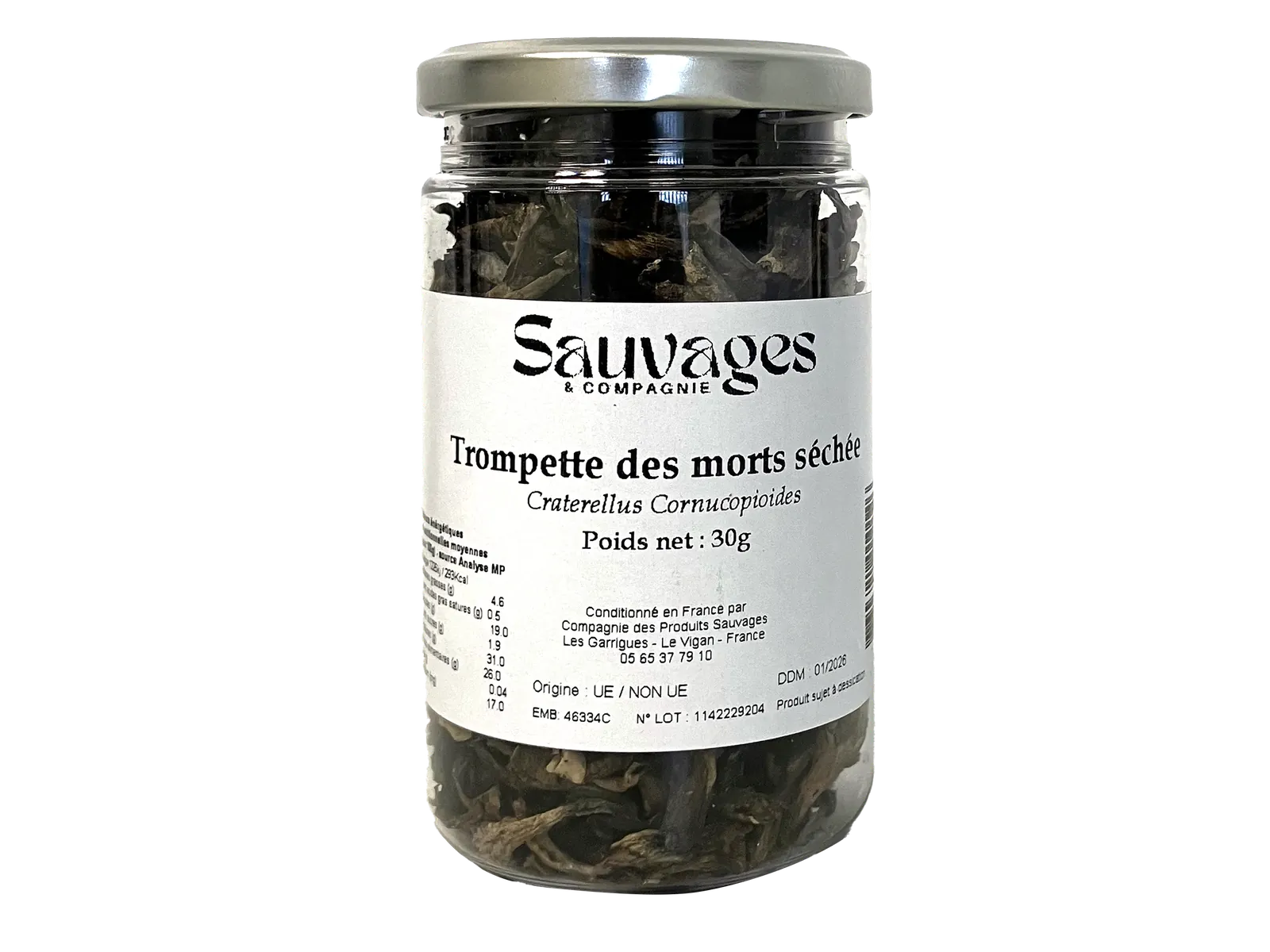 Trompettes séchées