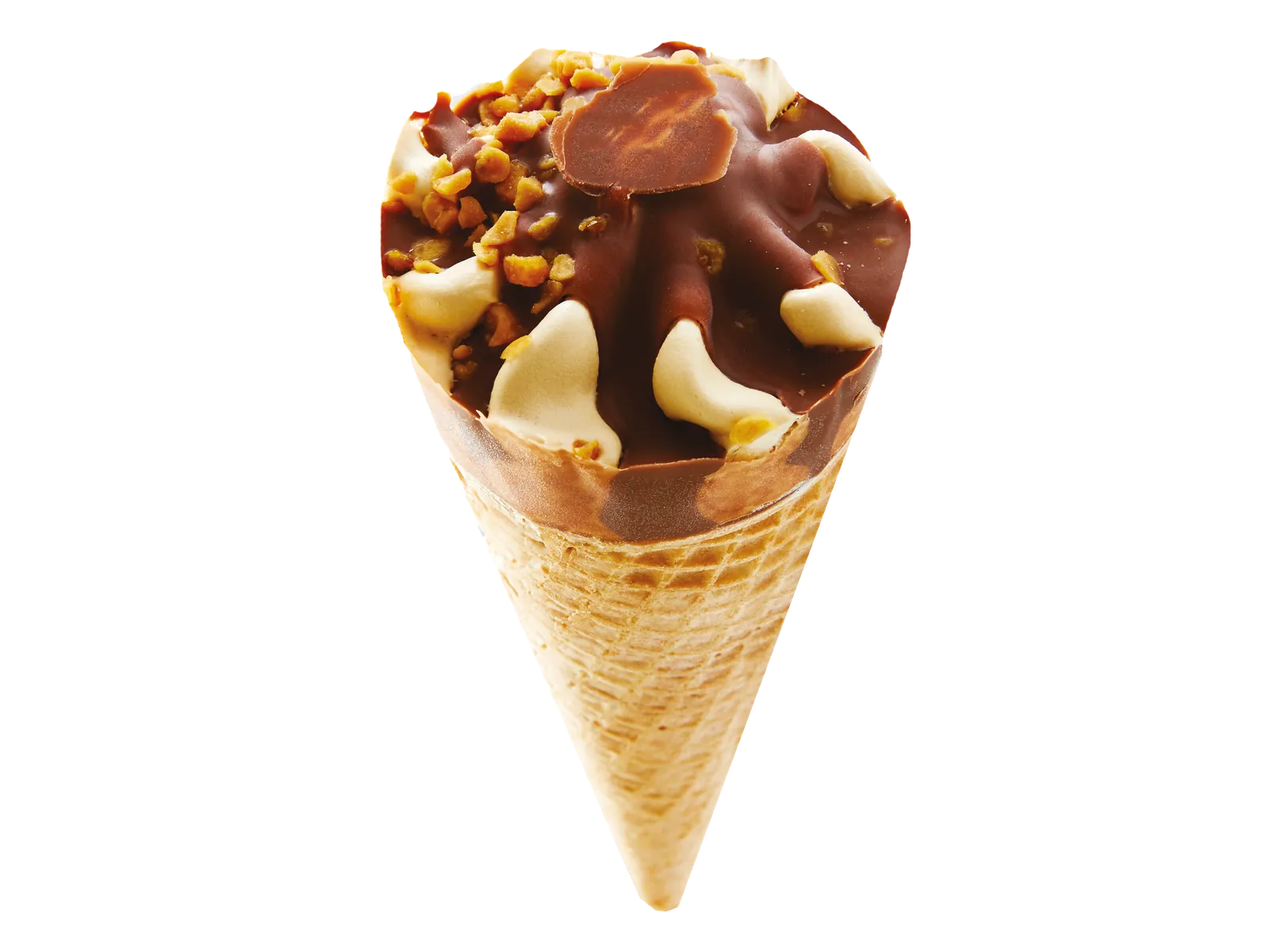 Cornets artisanaux au caramel beurre salé