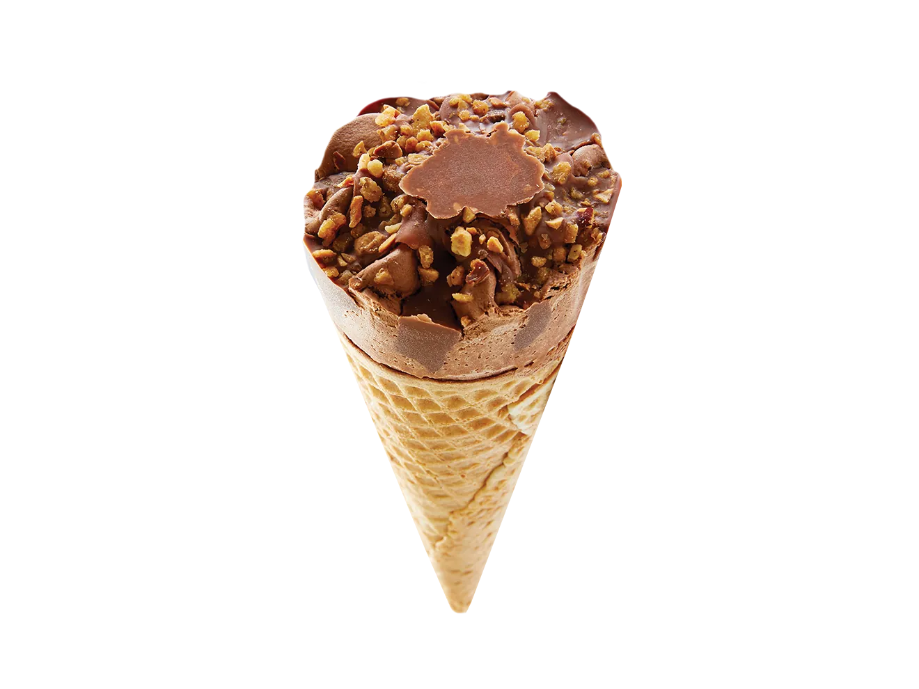 Cornets artisanaux au chocolat