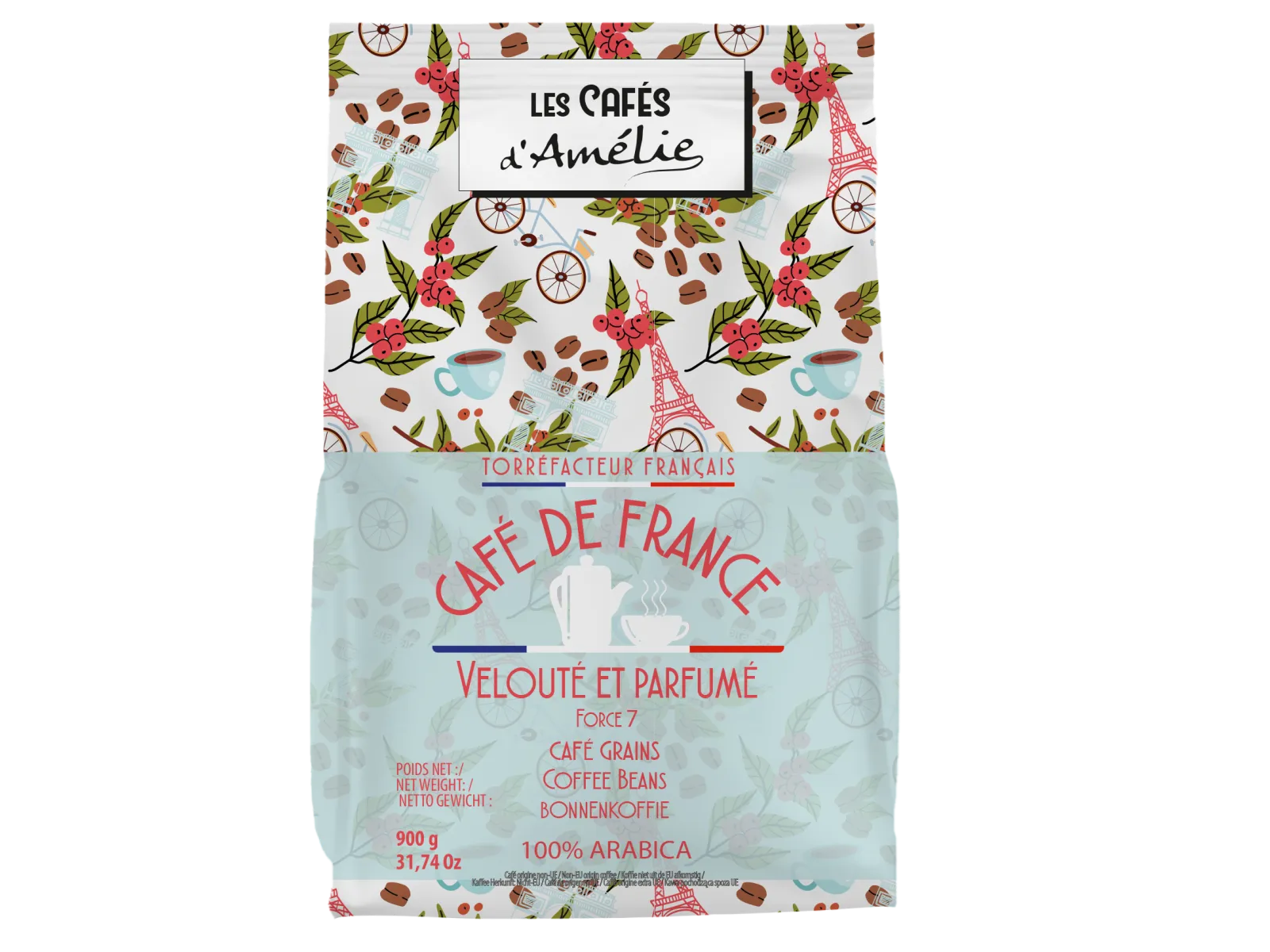 Café grain 100% Arabica