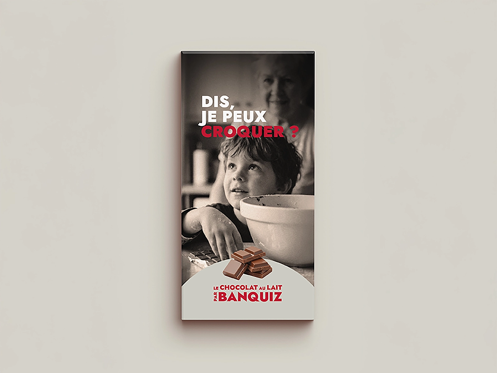 TABLETTE CHOCOLAT AU LAIT GARCON