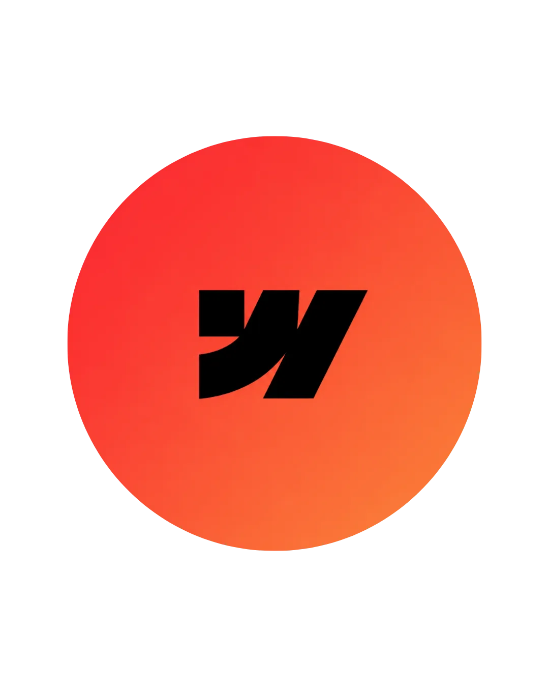 Webflow logo - the platform Hype Visions builds client websites on