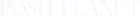 Posh Peanut company logo