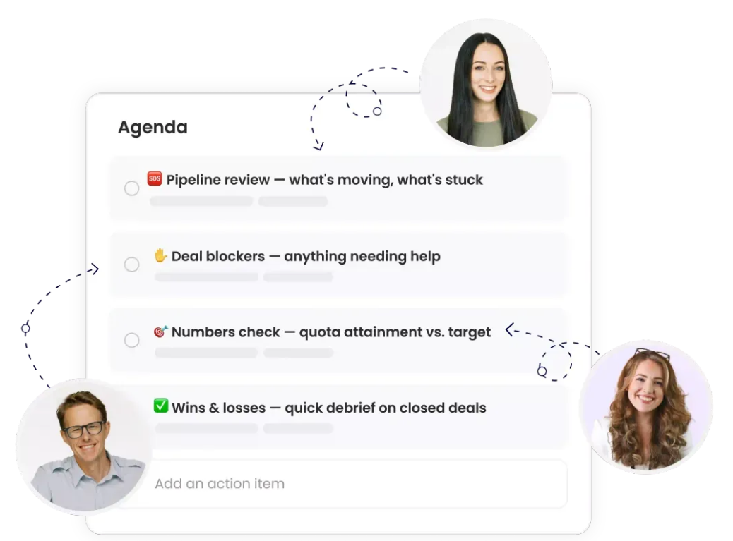 Agendas & action items