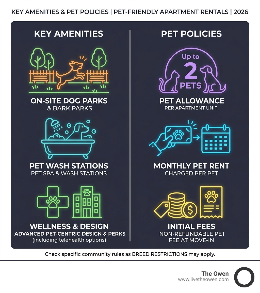 Key amenities and pet policies in pet-friendly apartment rentals 2026 - apartments for rent that are pet friendly Key amenities and pet policies in pet-friendly apartment rentals 2026 - apartments for rent that are pet friendly