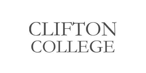 Text logo with the words 'Clifton College Preparatory School'.