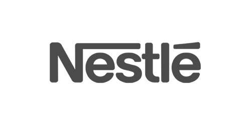 Nestlé logo in dark gray text with a bird in a nest icon above the letter 'N'.