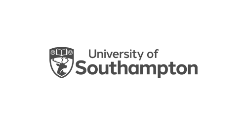 The University of Southampton logo with the university's name alongside a stylized emblem.