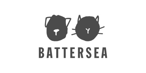Battersea Dogs & Cats Home logo with the text 'Battersea Dogs & Cats Home'.