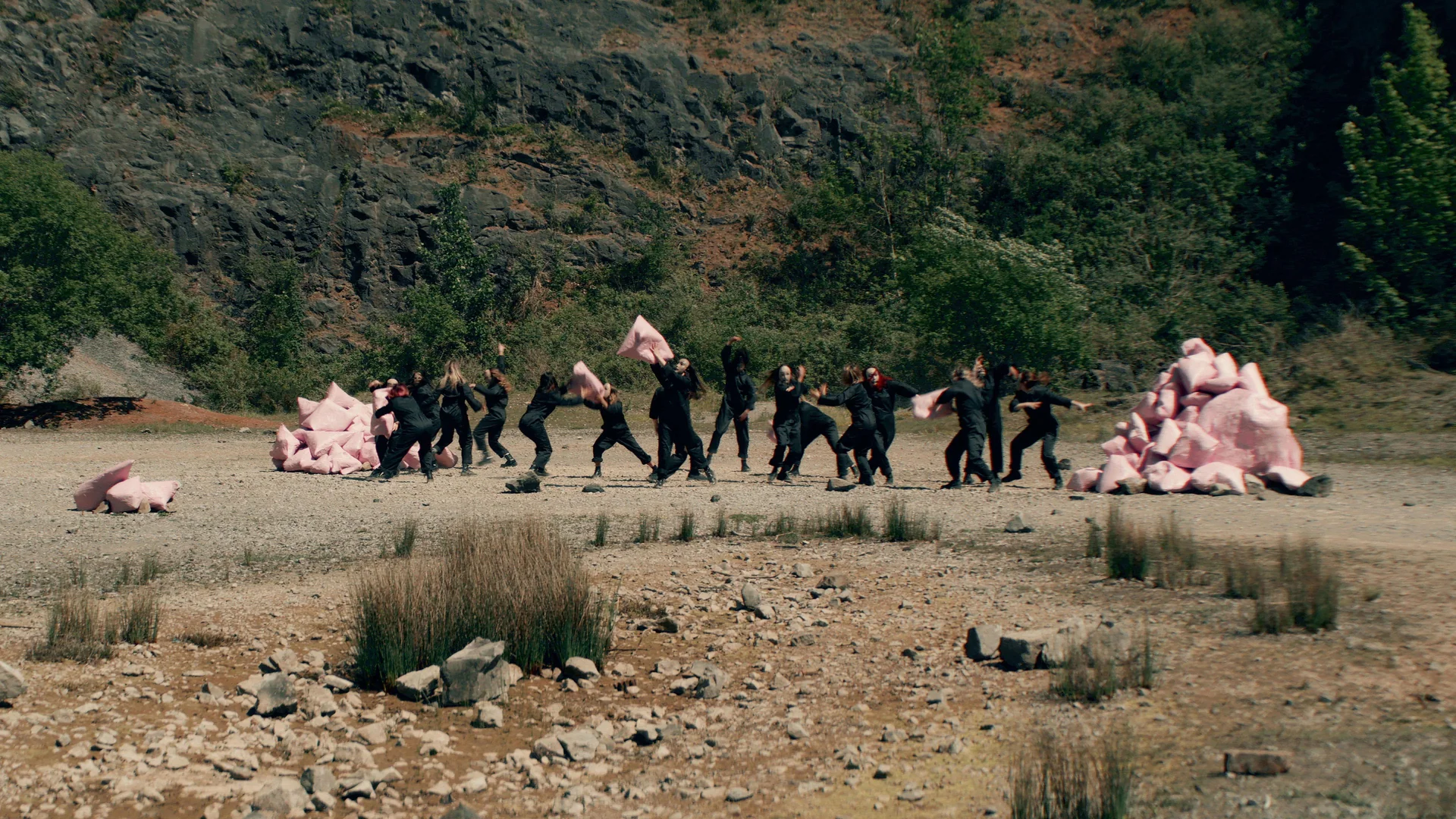 Video still from Stockholm Syndrome for IDLES