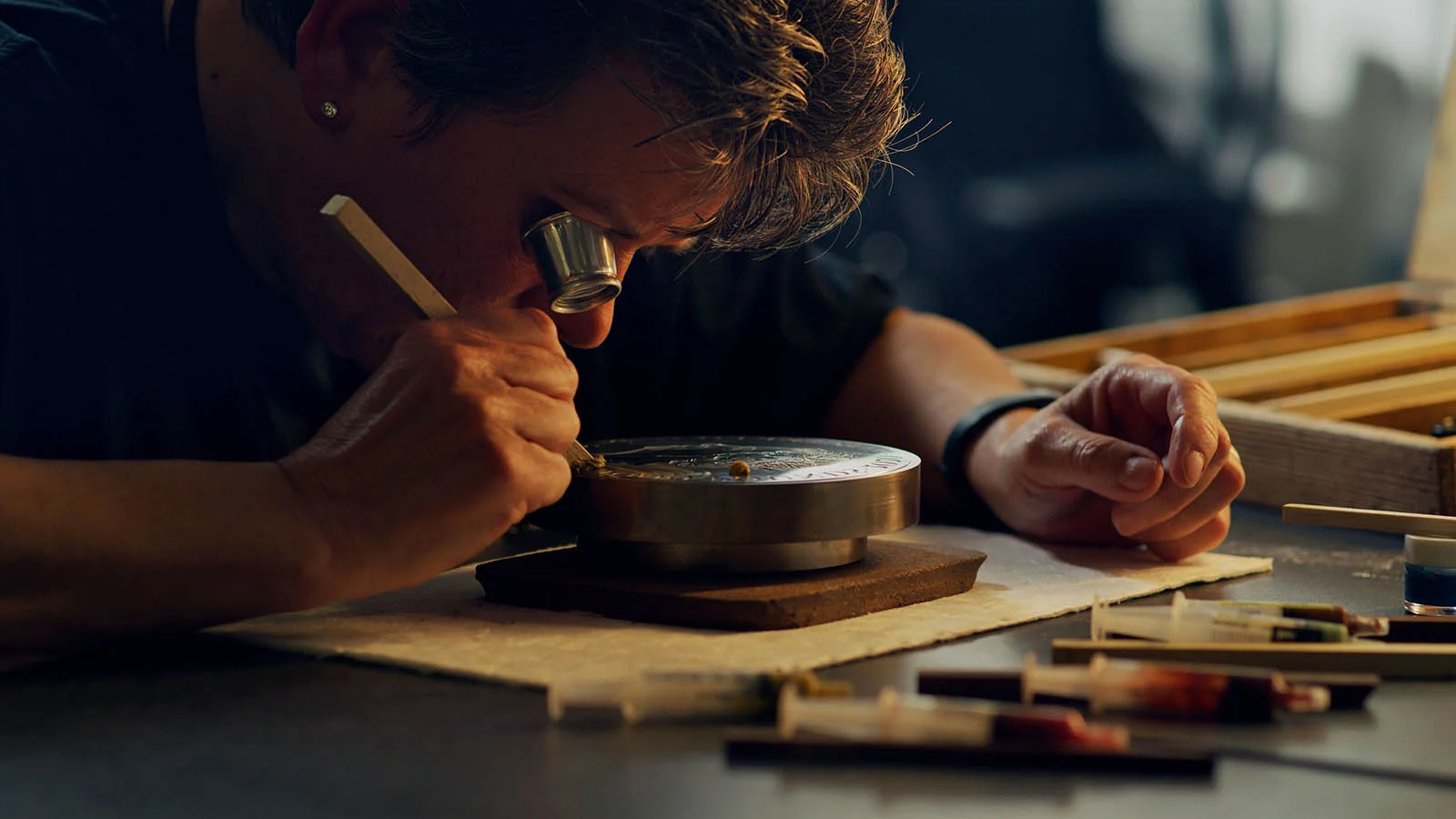 Video still from Making of a Coin for The Royal Mint