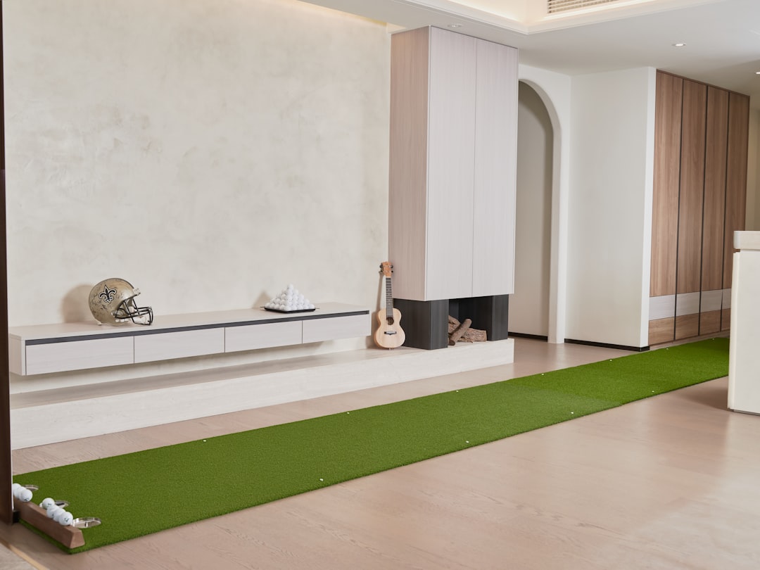 golf simulator mixed-use building luxury lounge - golf simulator mixed-use building