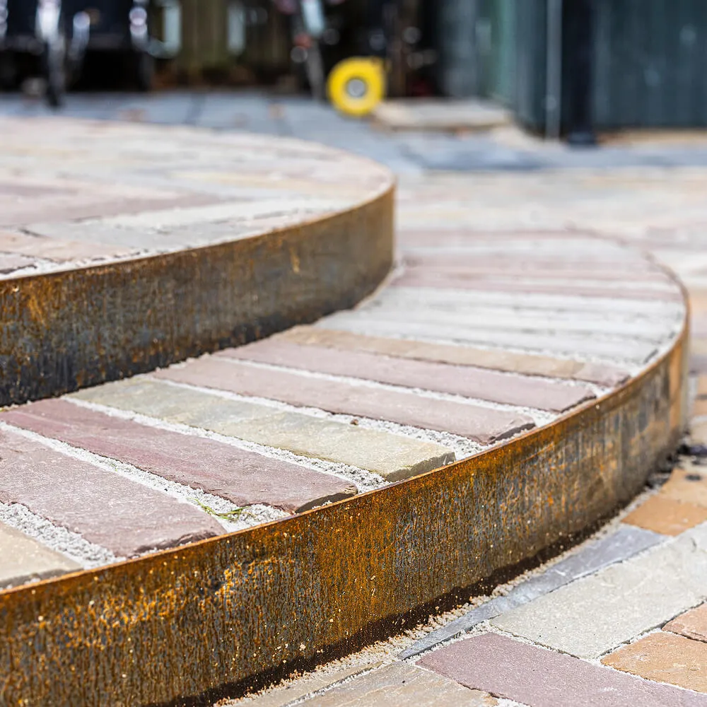 Corten stål ramme fra CMP Metal smedeværksted