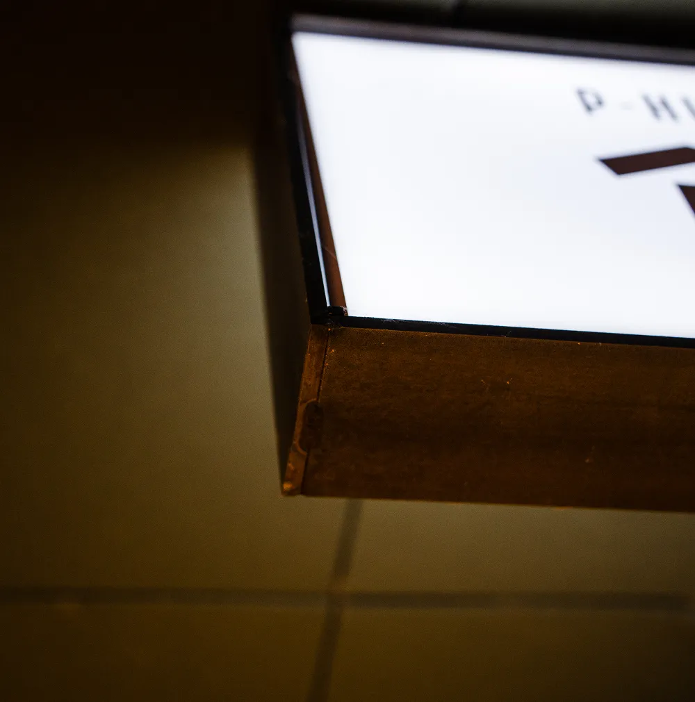 Specialfremstillet P-skilt i stål udført af smed hos CMP Metal