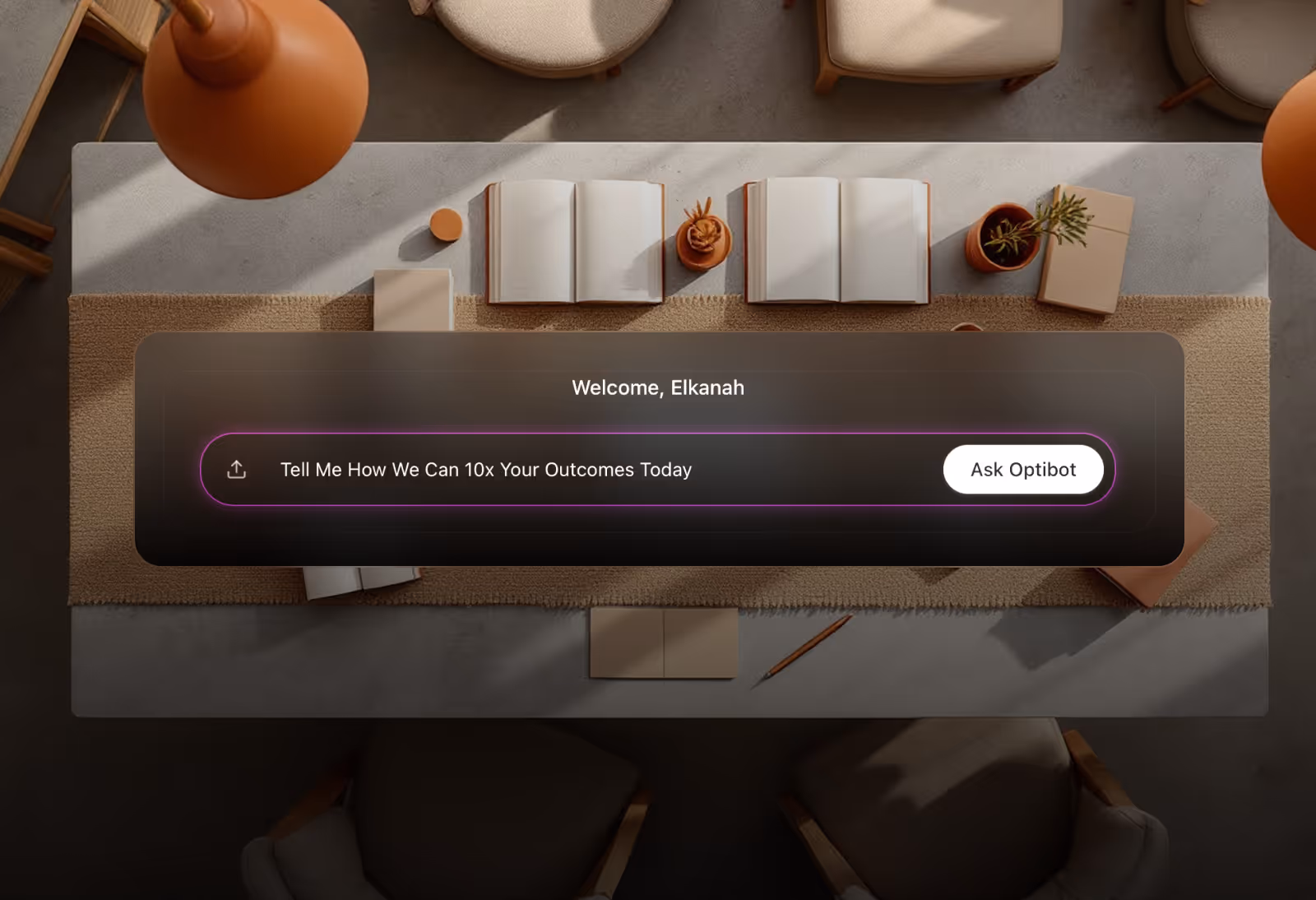 [interface] image of employee interacting with hr software (for a hr tech)