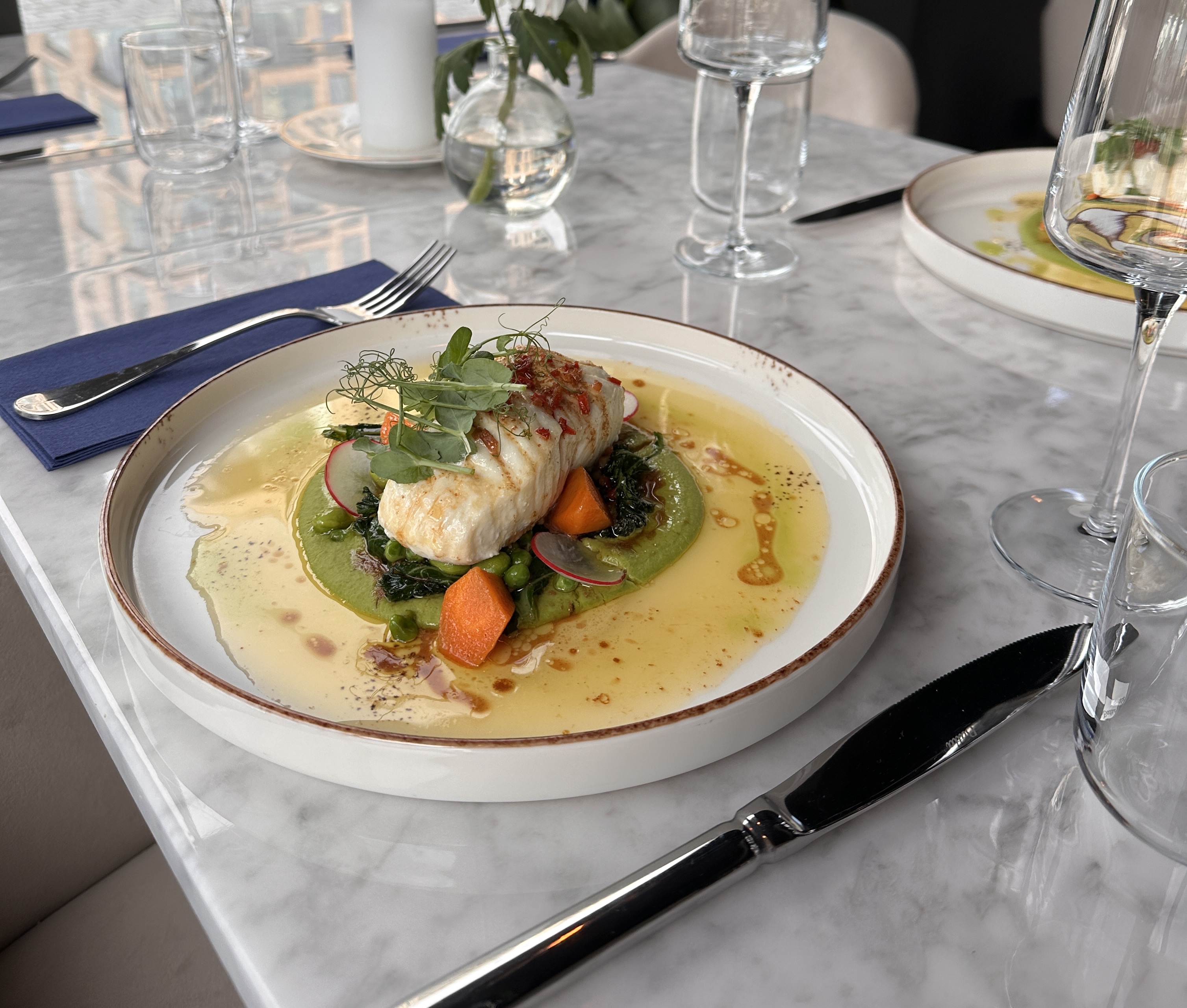 image of signature dish for a modern restaurant