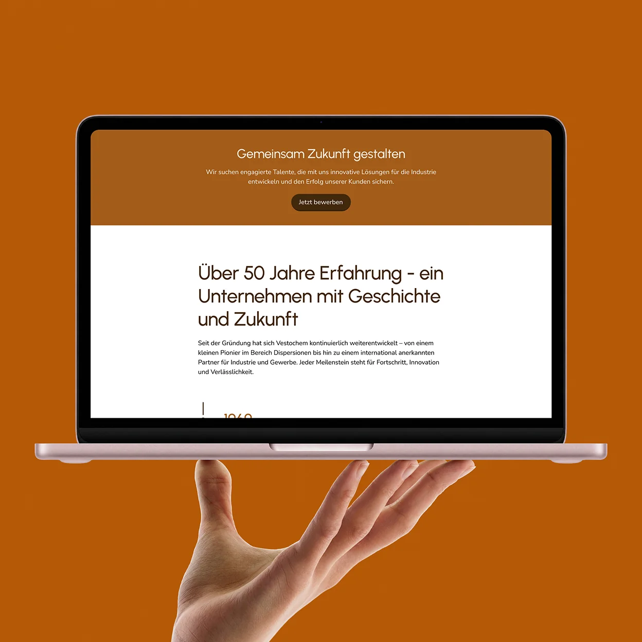 Die Geschichte als Desktop Variante von Vestochem