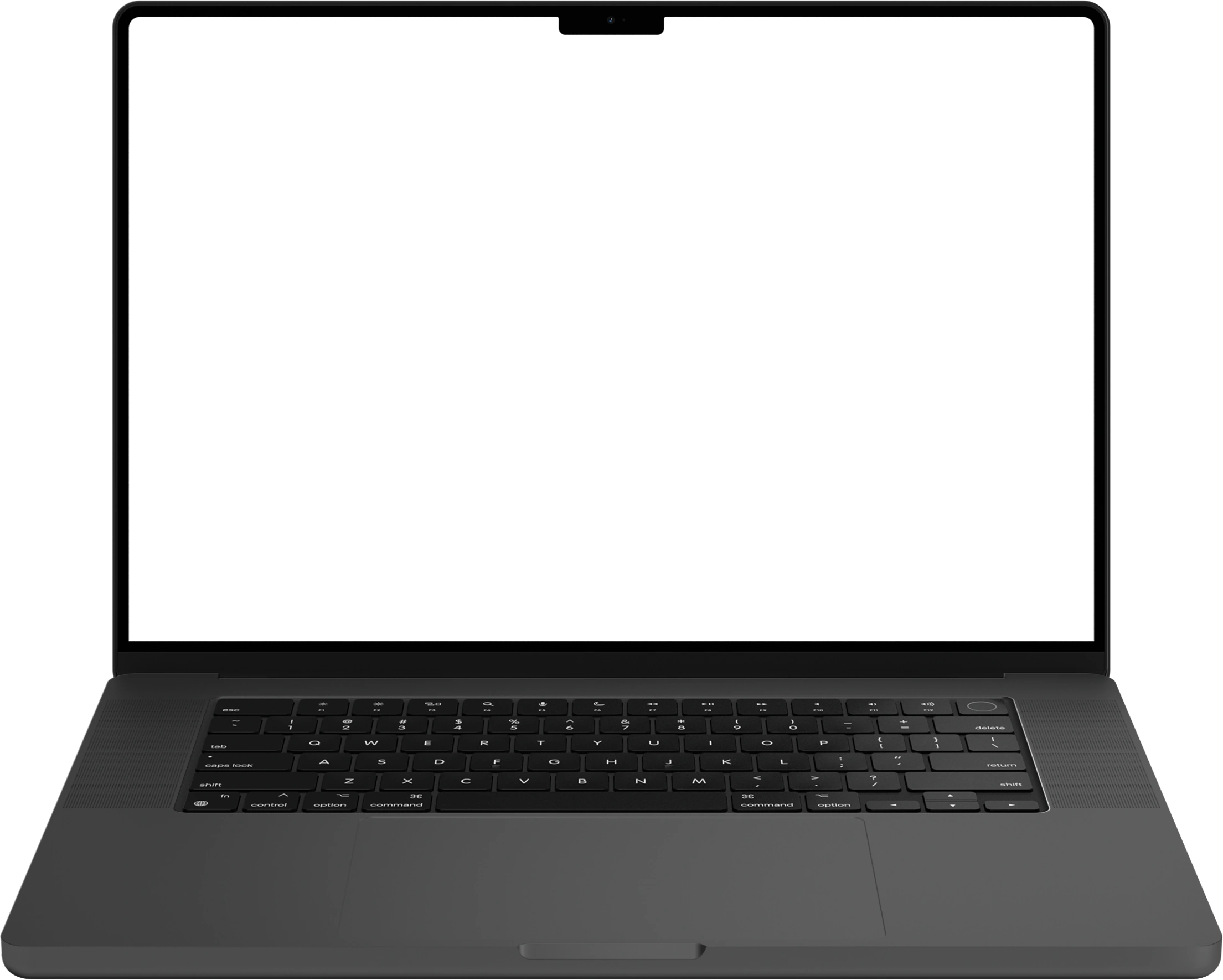 Die Startseite eines Portfolio Projekts auf dem Desktop