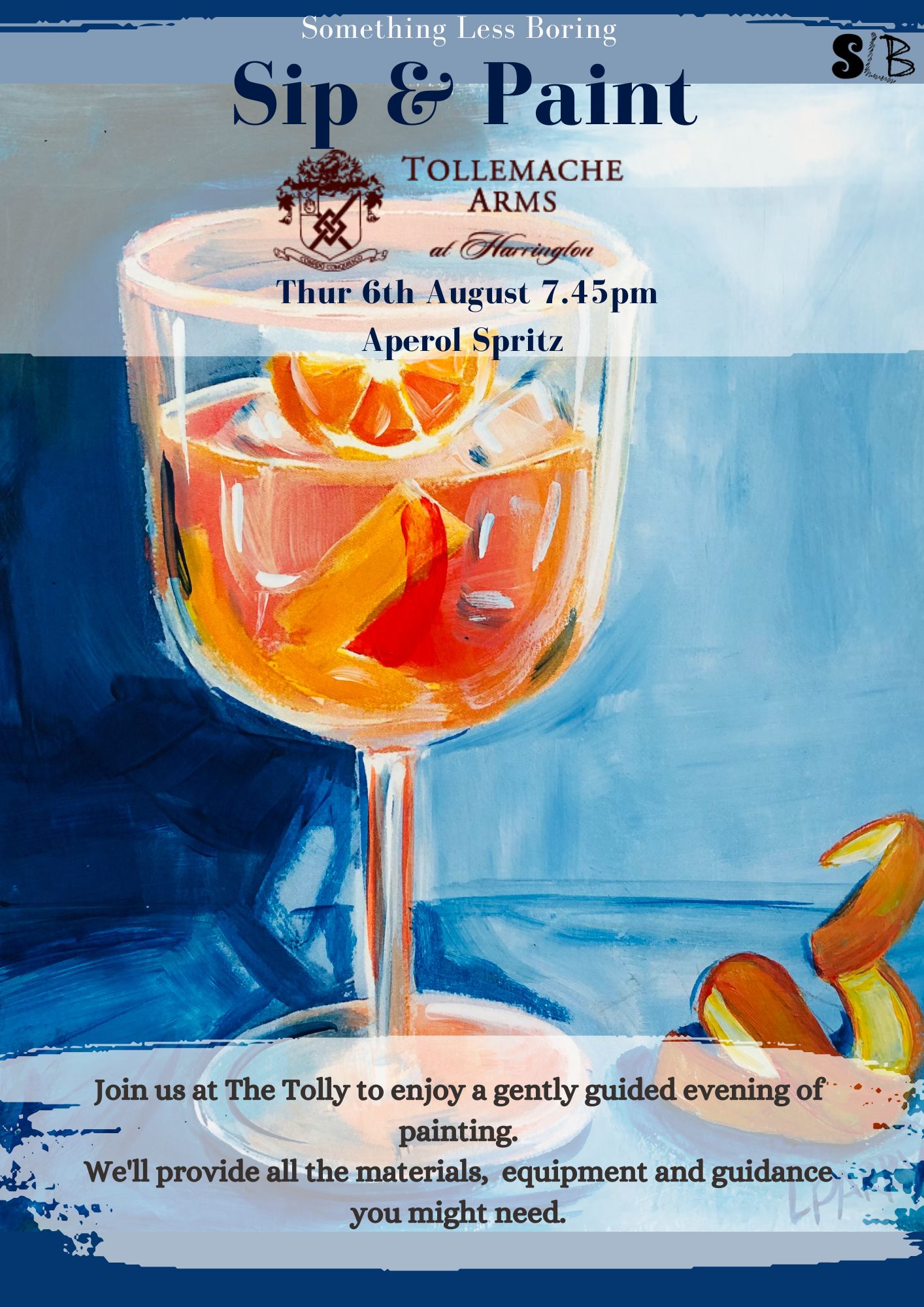 Sip & Paint August 6th