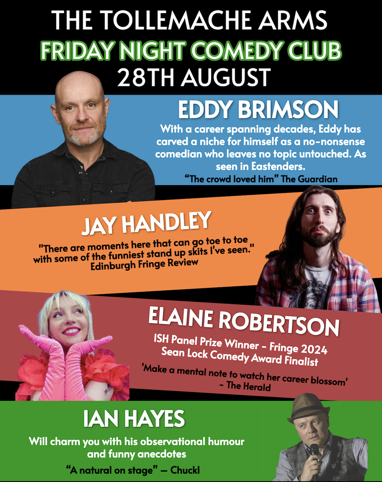 Comedy Night August 28th