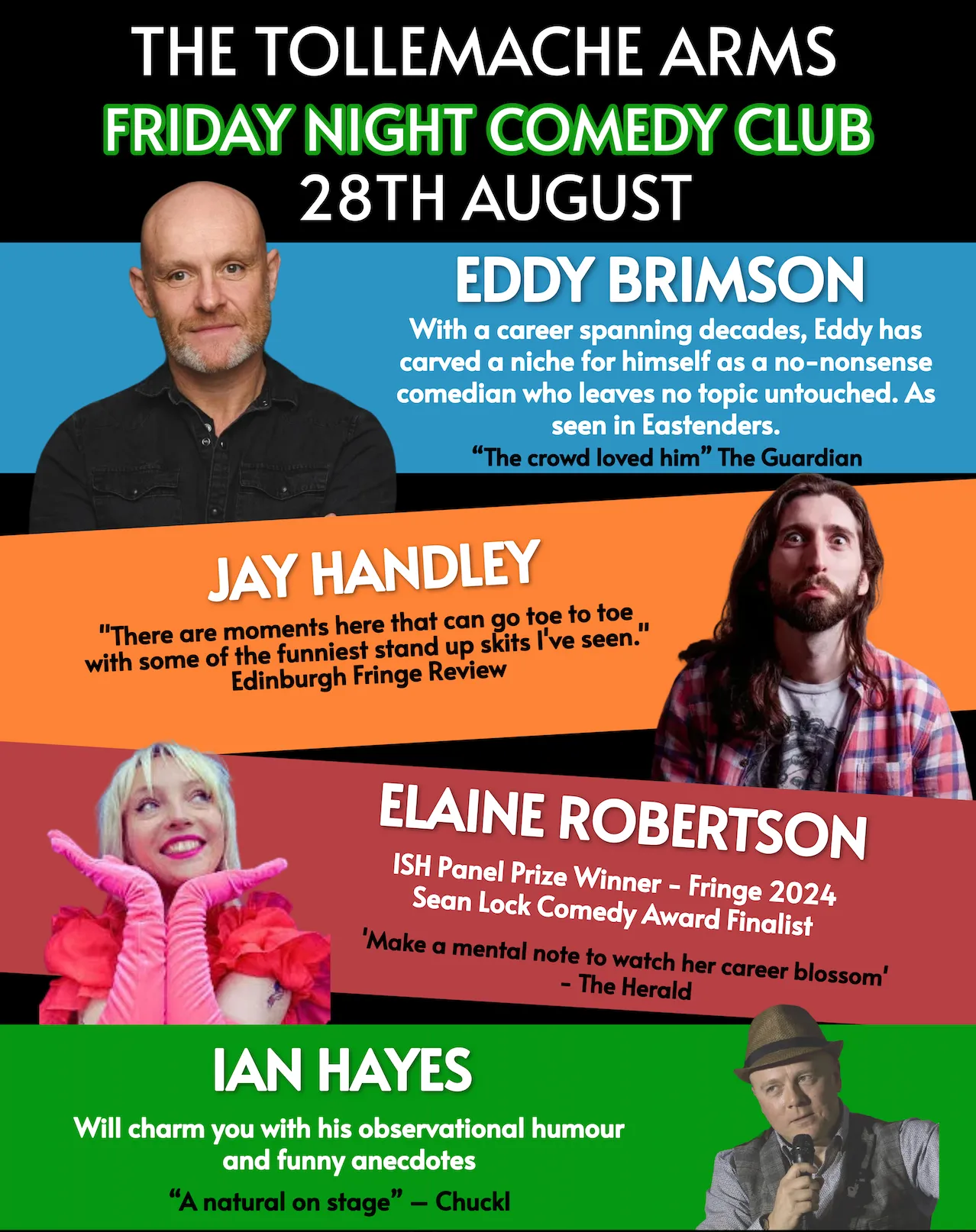 Comedy Night August 28th
