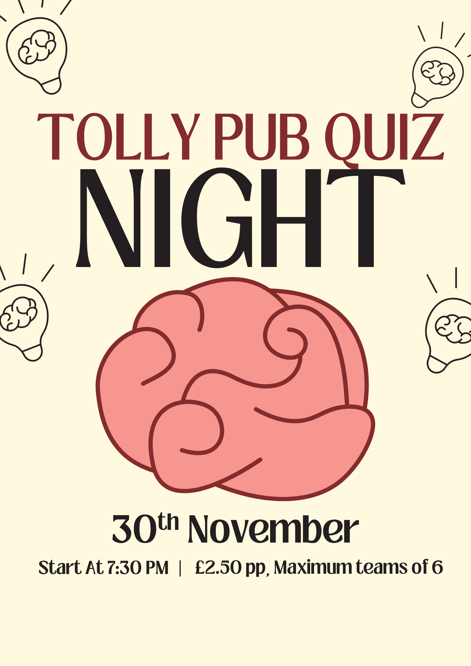 November Quiz Night