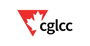 CGLCC logo featuring a red triangular shape with a white maple leaf silhouette and the lowercase letters 'cglcc'.