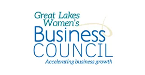 Great Lakes Women’s Business Council logo with the tagline Accelerating business growth.