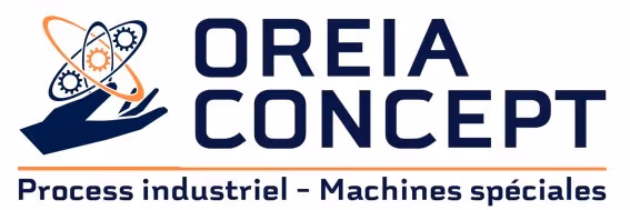 Logo OREIA Concept, filiale du groupe OREIA spécialisée en machines spéciales