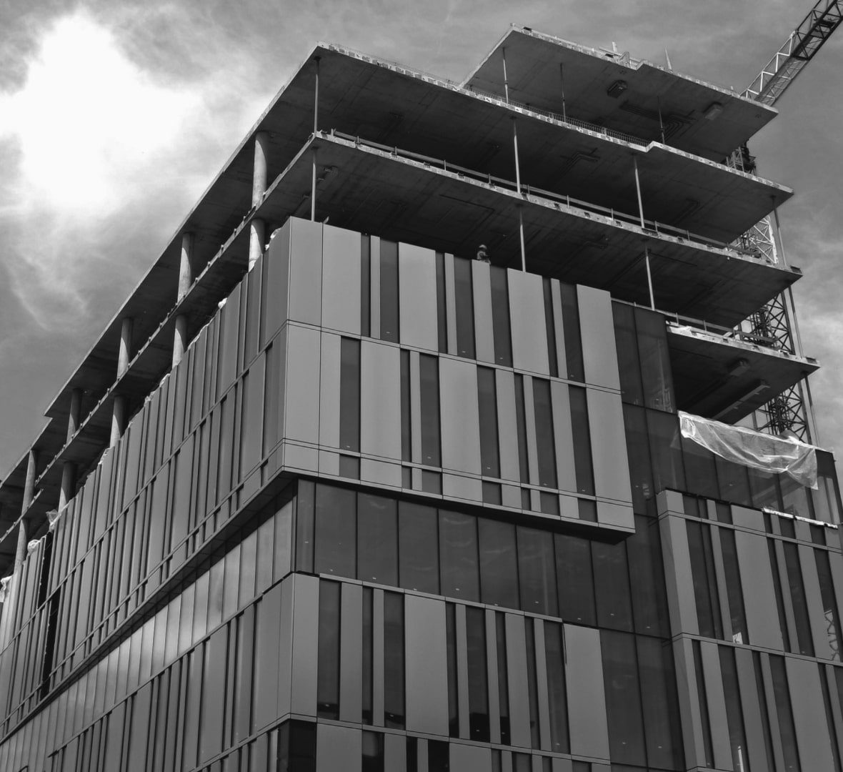 Building construction in Los Angeles, CA