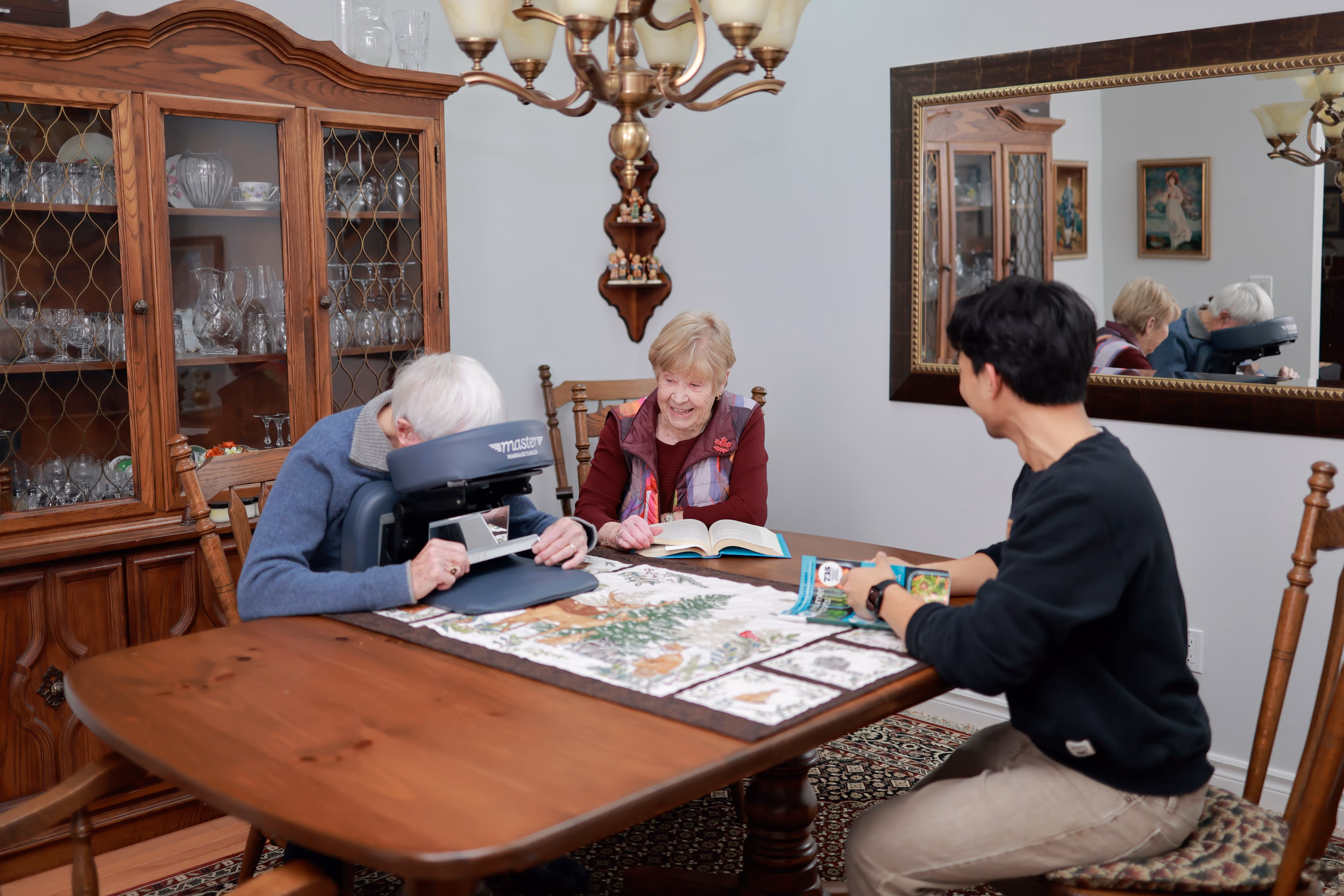 Stay engaging with your family during face down