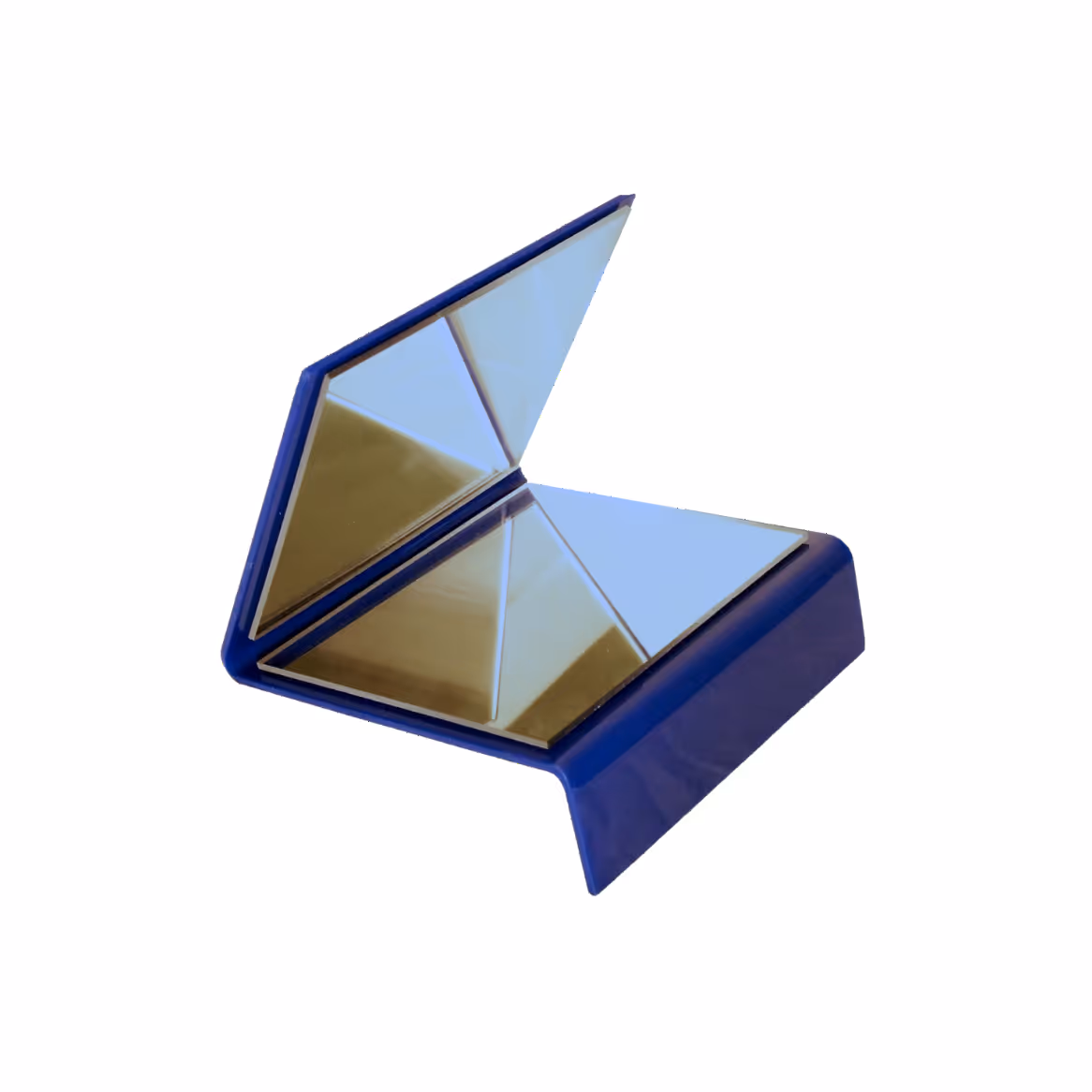 No more floor staring with the face down mirror