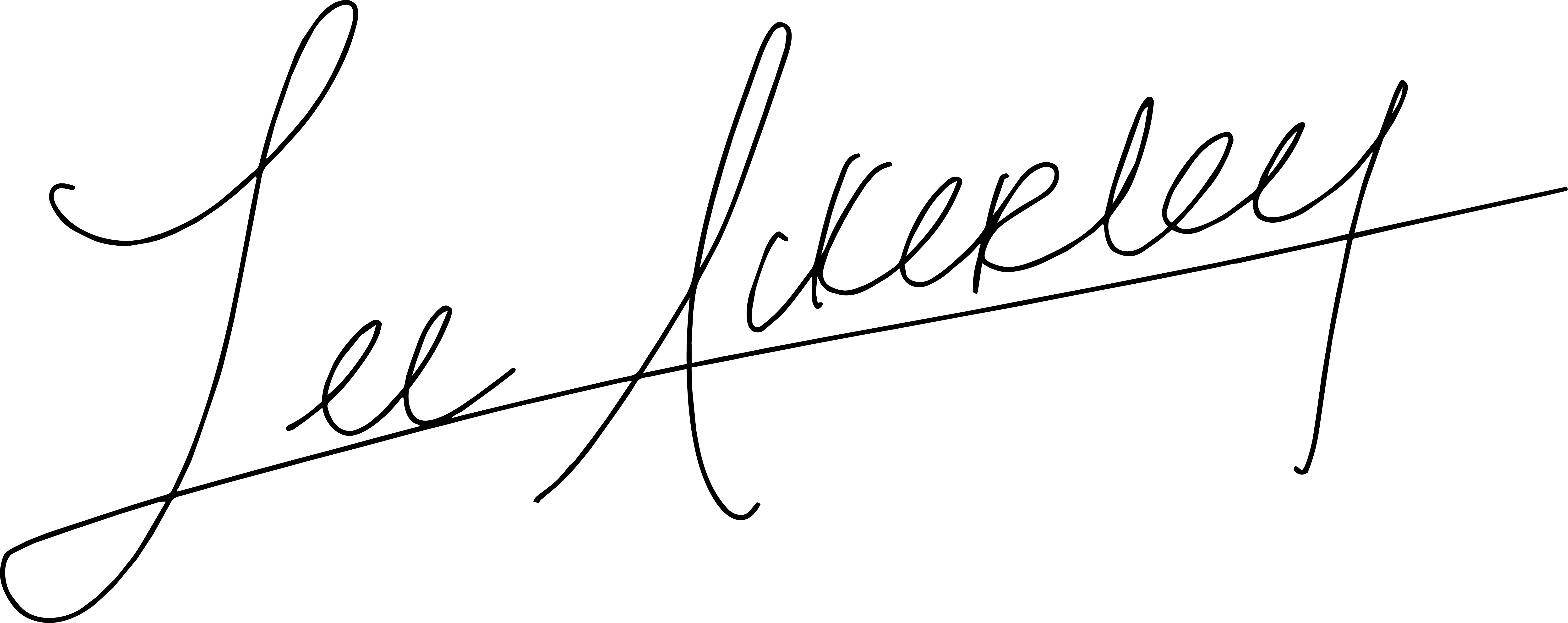 Lee Ackerley signature