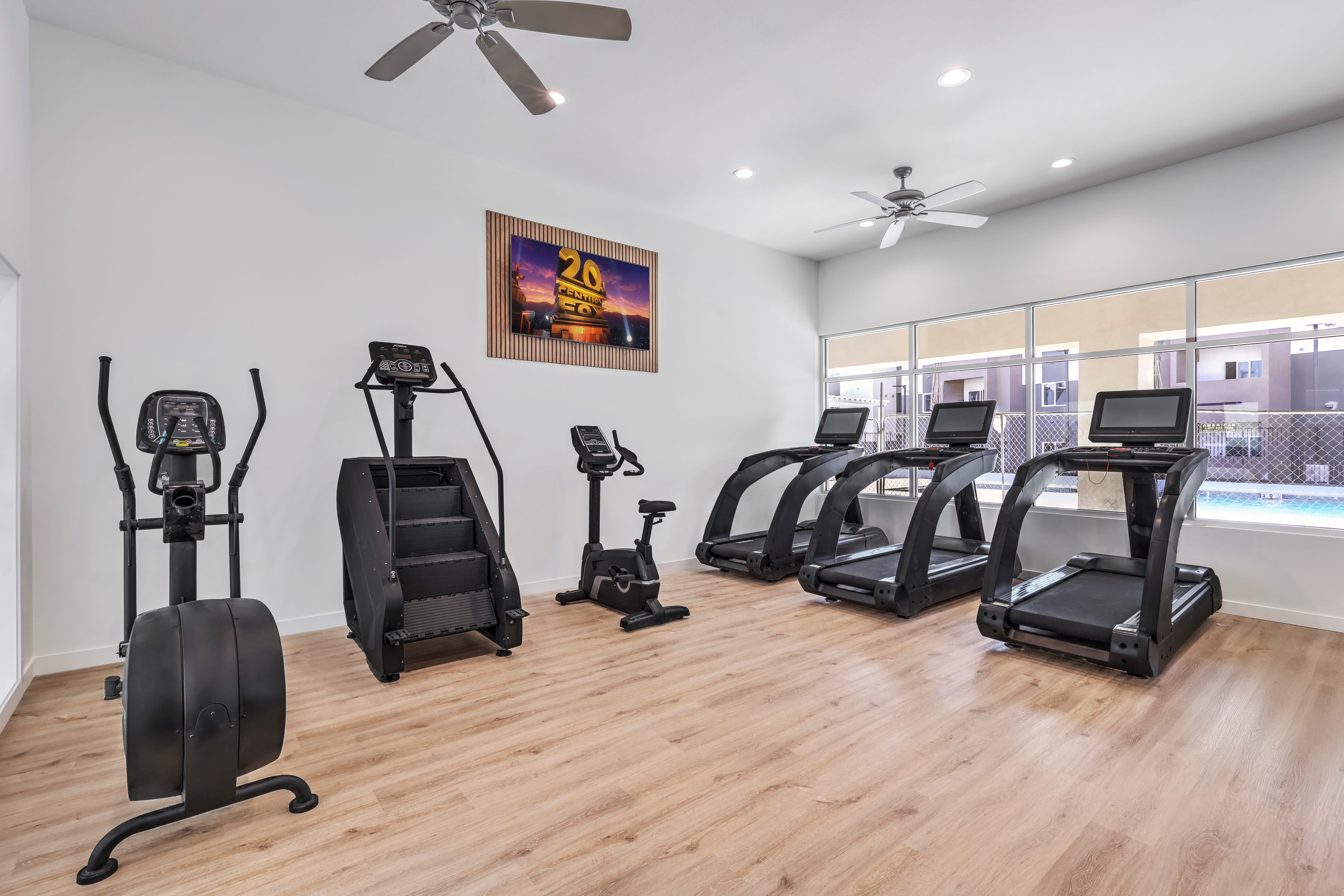 fitness center