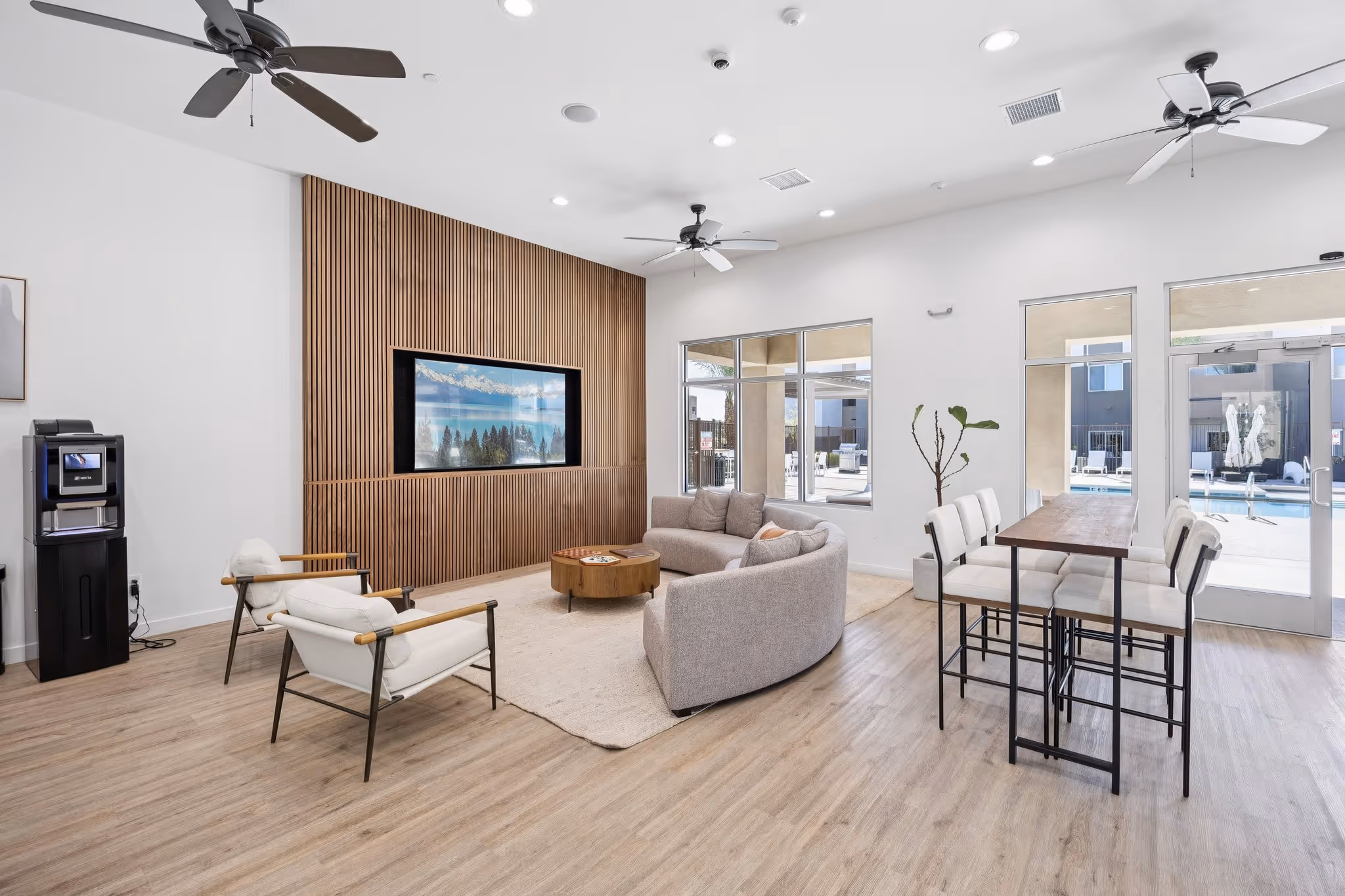 clubhouse seating area