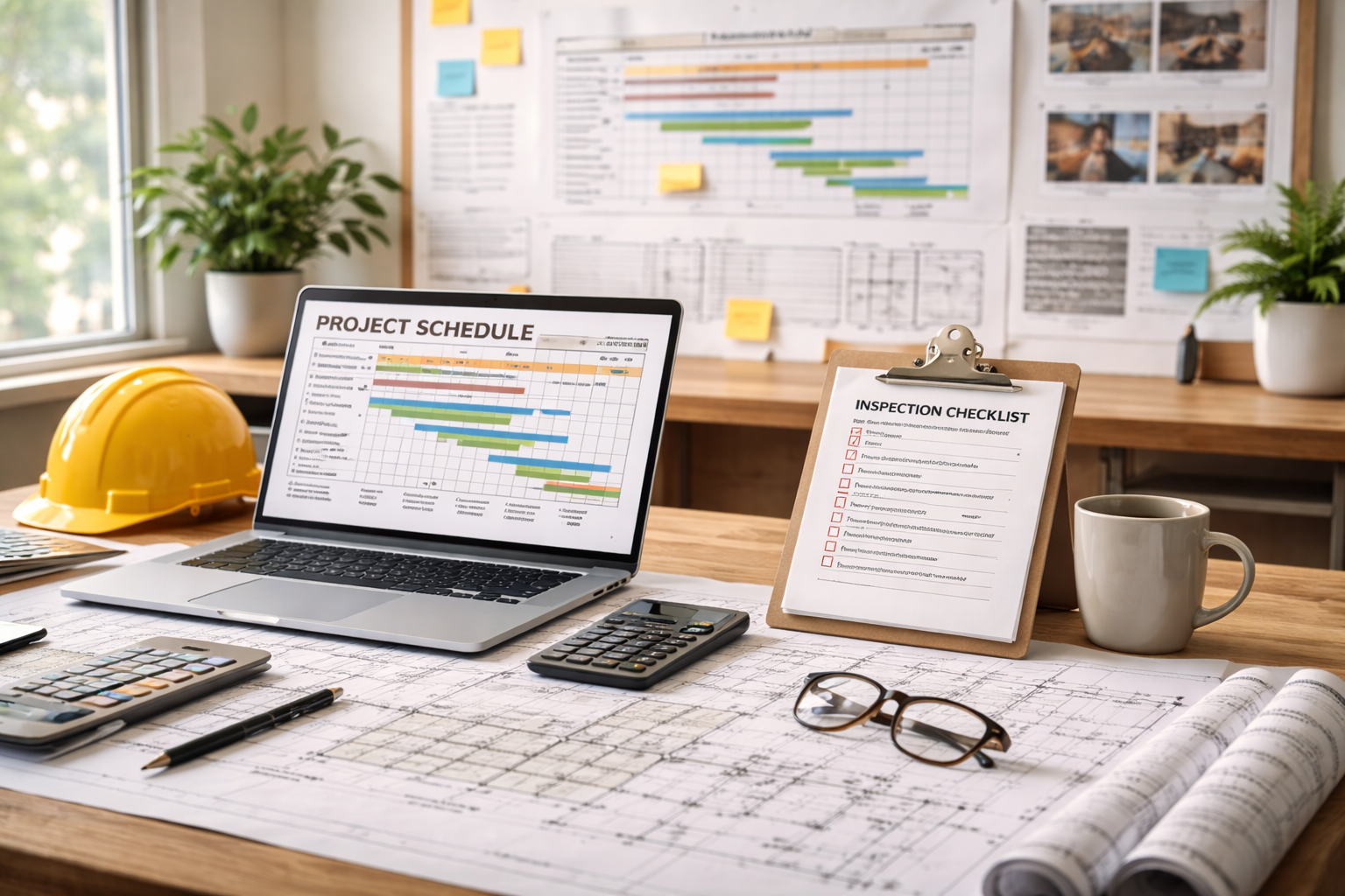 image of construction plans