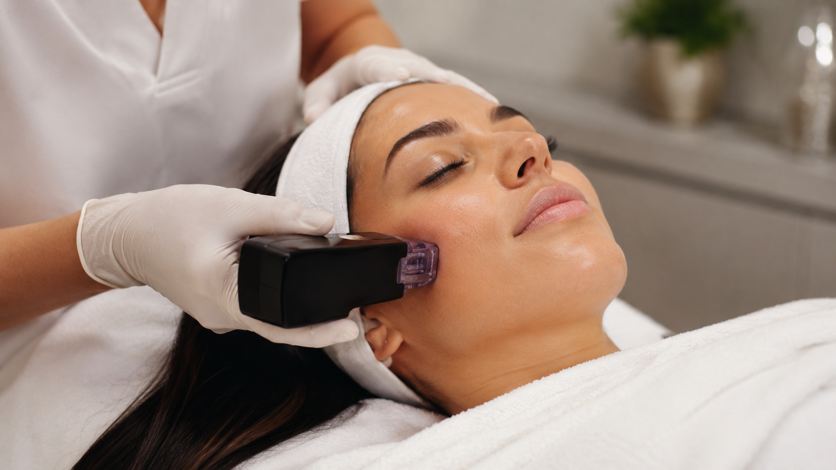 Luxury Morpheus8 skin treatment