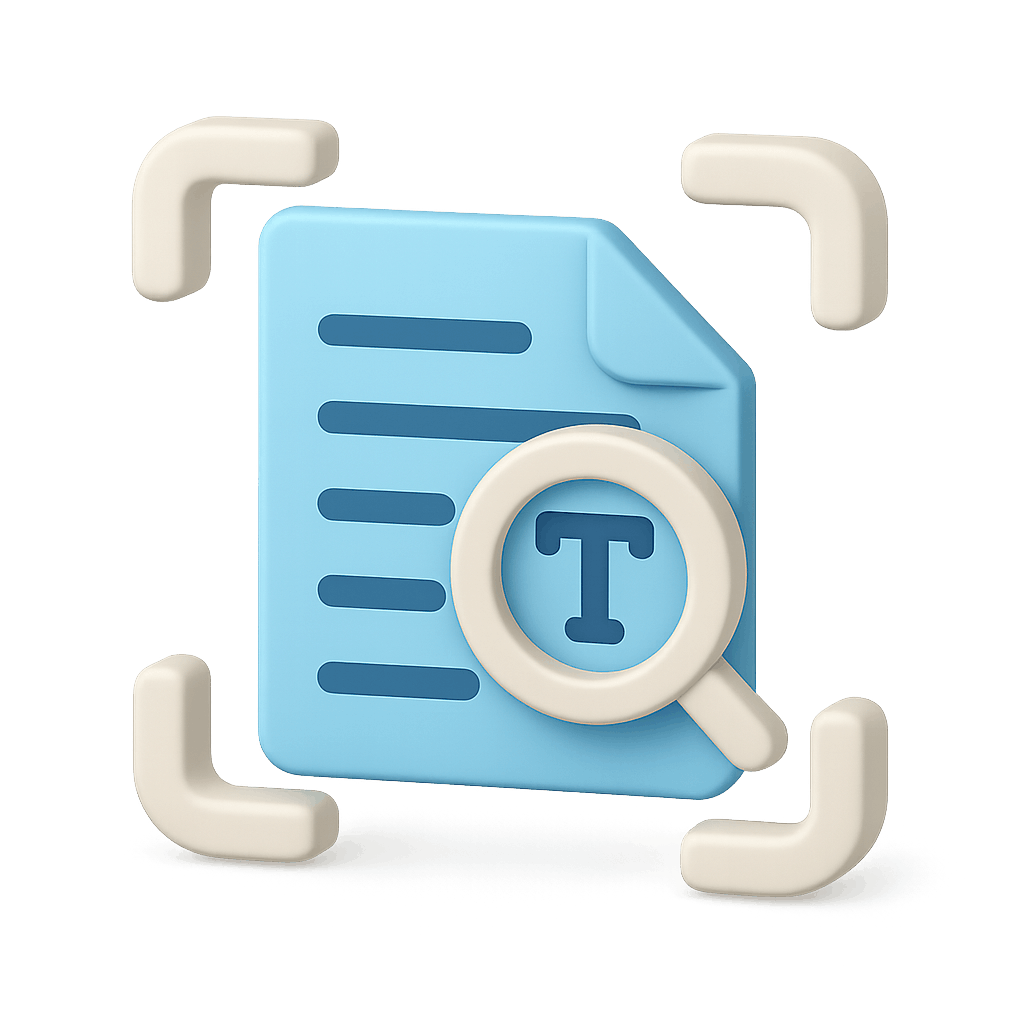 Icono de escaneo de documento