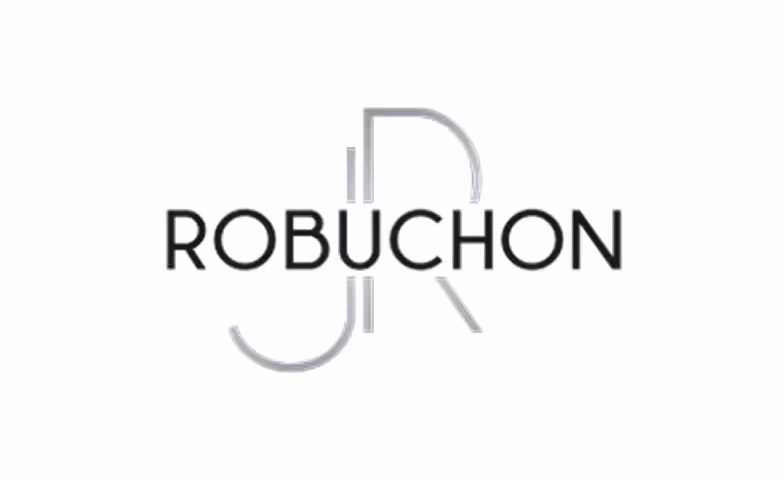 Логотип Robuchon — гастрономический ресторан, партнер Monaco Royal Limousines