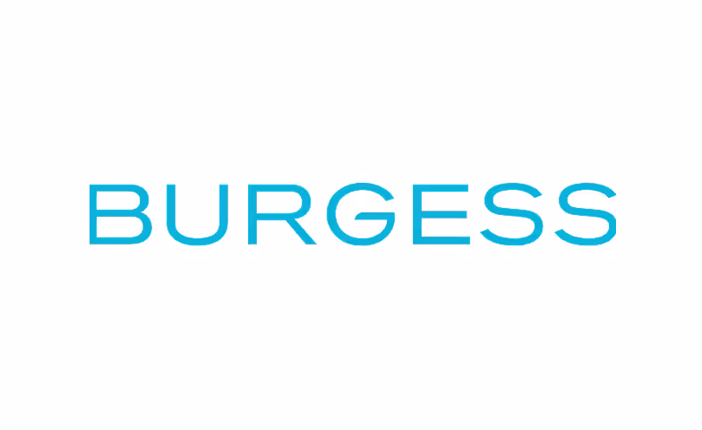 Логотип Burgess — брокер по суперъяхтам, партнер Monaco Royal Limousines