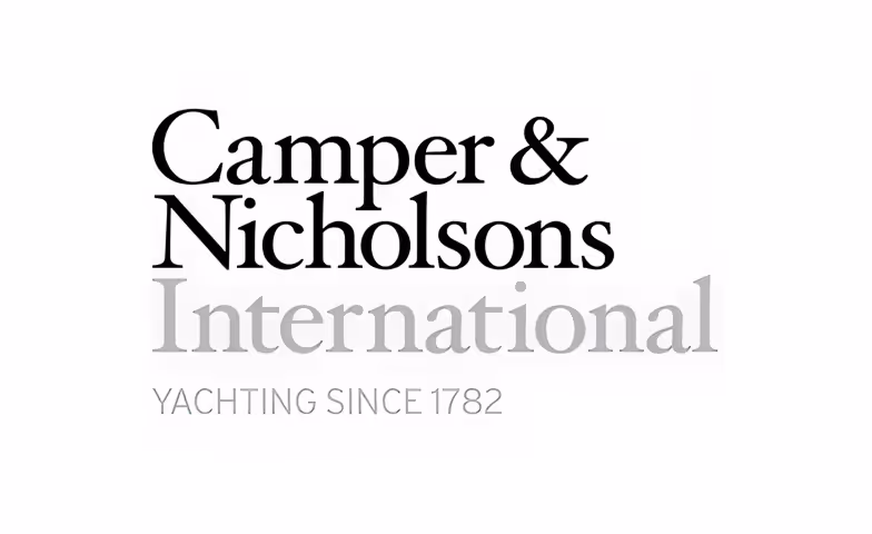 Логотип Camper & Nicholsons International — партнер Monaco Royal Limousines в сфере брокерских услуг по продаже роскошных яхт